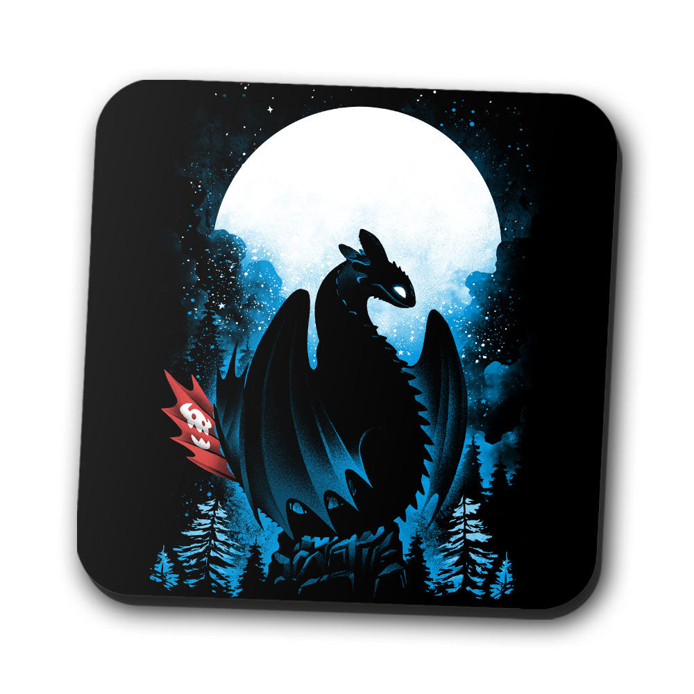 Dragon in the Moonlight - Coasters
