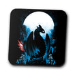 Dragon in the Moonlight - Coasters