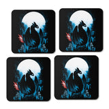 Dragon in the Moonlight - Coasters