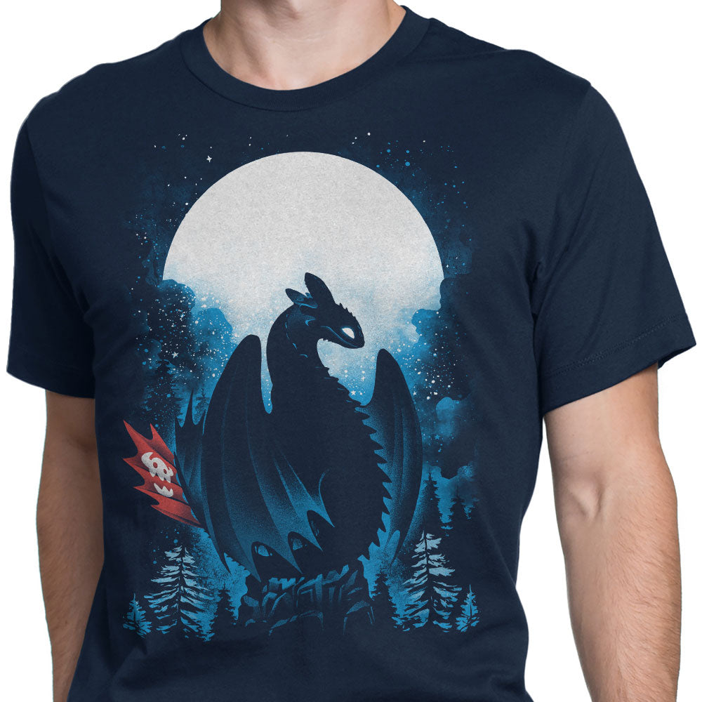 Dragon in the Moonlight - Men's Apparel