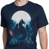 Dragon in the Moonlight - Men's Apparel