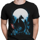 Dragon in the Moonlight - Men's Apparel