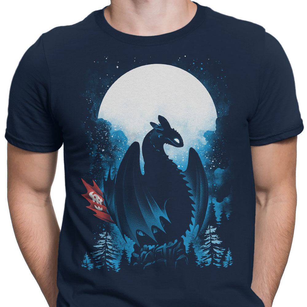 Dragon in the Moonlight - Men's Apparel