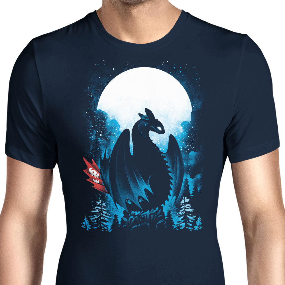 Dragon in the Moonlight - Men's Apparel