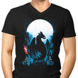 Dragon in the Moonlight - Men's V-Neck
