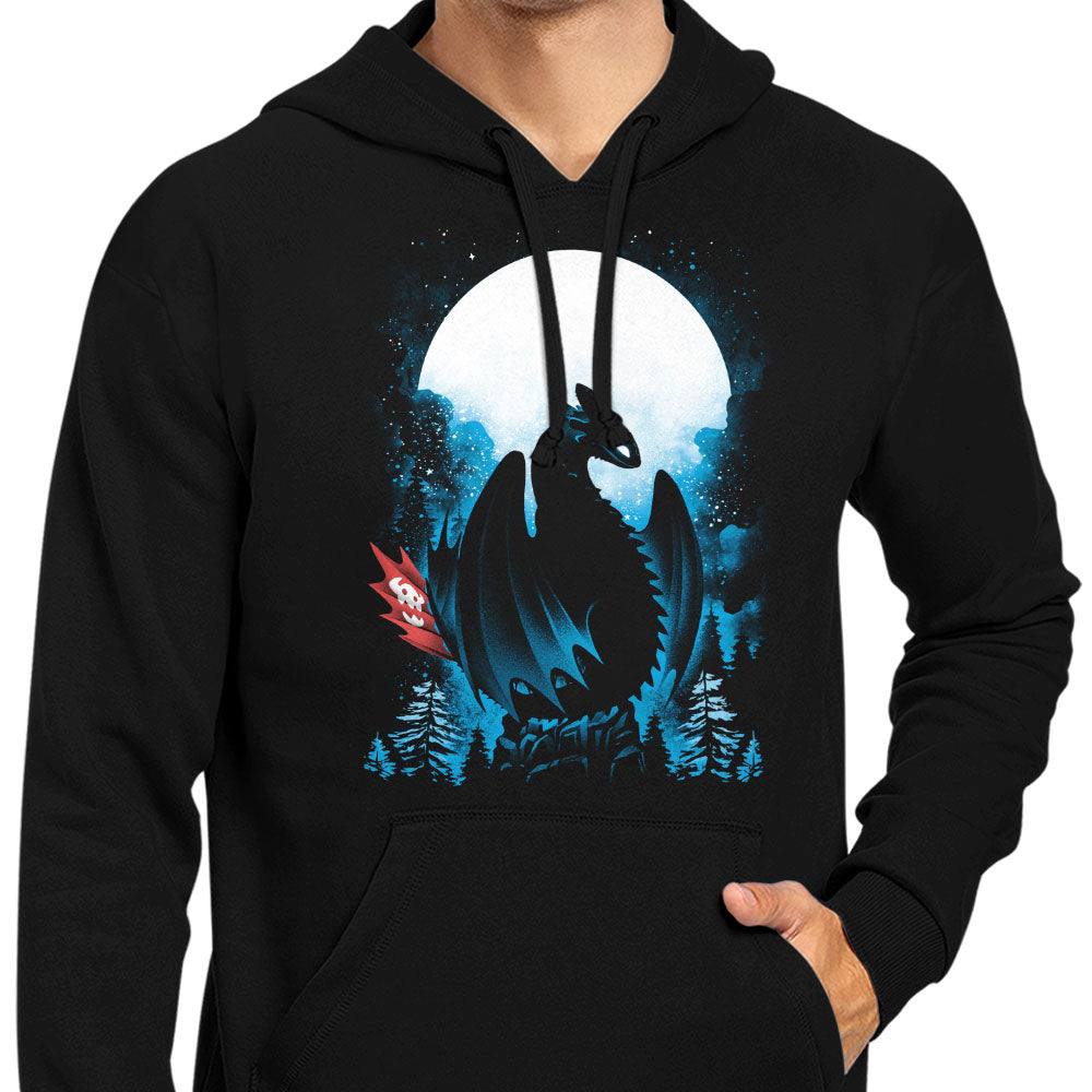Dragon in the Moonlight - Hoodie