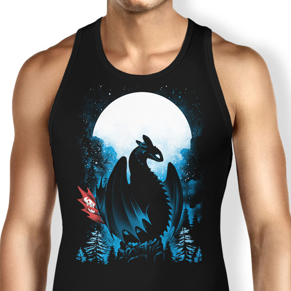 Dragon in the Moonlight - Tank Top