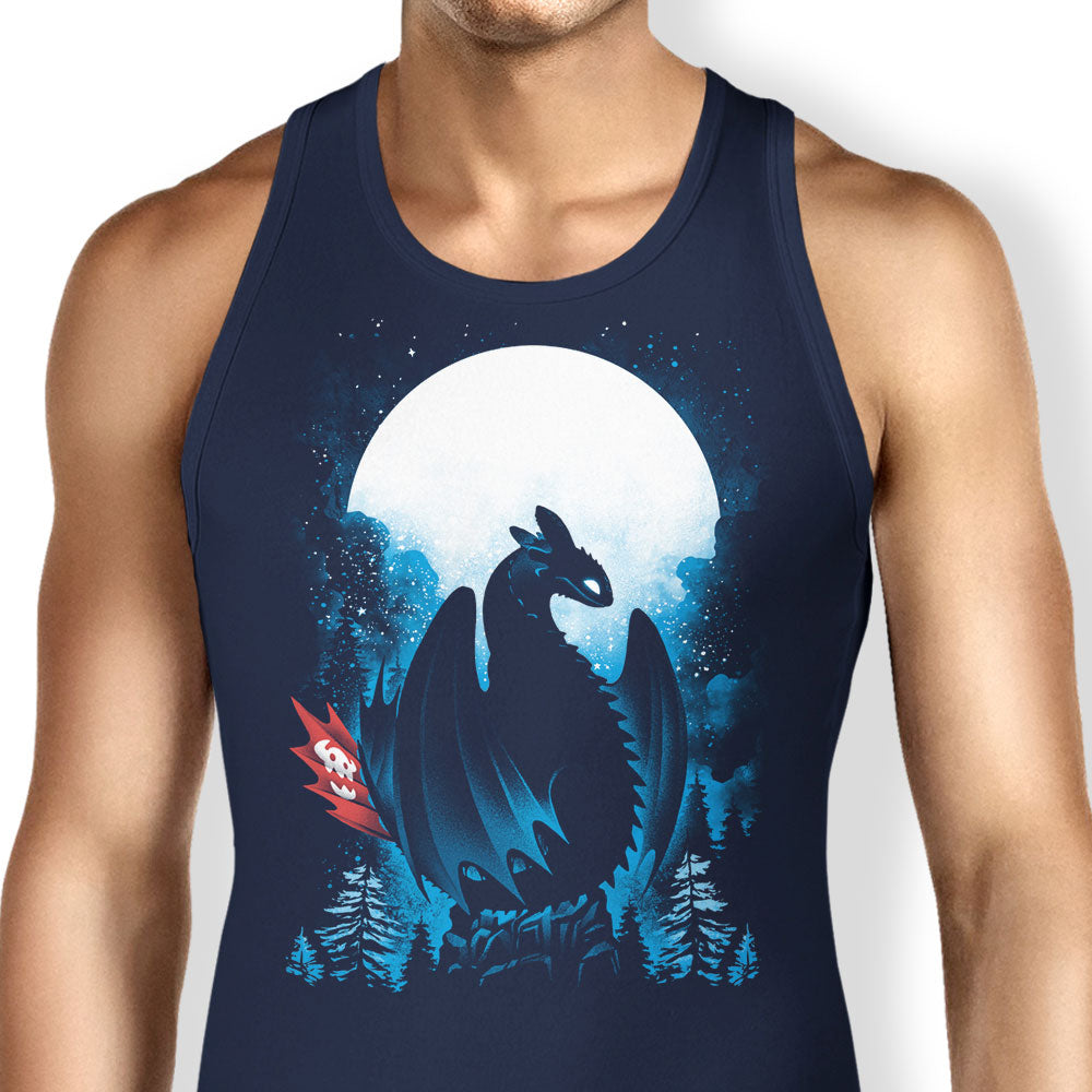 Dragon in the Moonlight - Tank Top