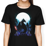 Dragon in the Moonlight - Women's Apparel