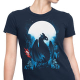 Dragon in the Moonlight - Women's Apparel