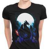 Dragon in the Moonlight - Women's Apparel