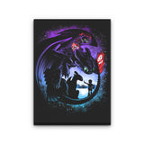 Dragons and Tees - Canvas Print