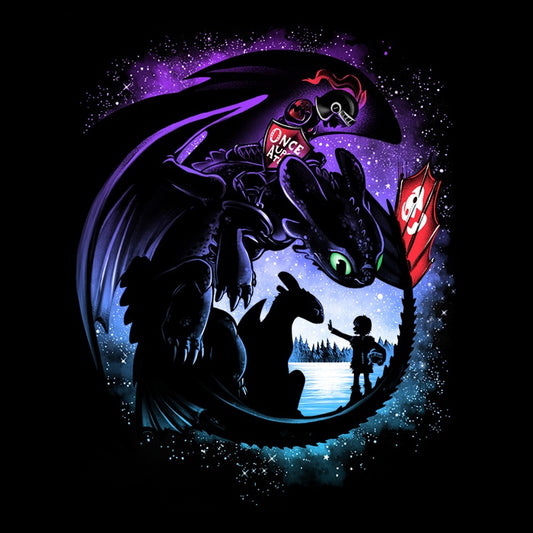 Dragons and Tees - Shower Curtain
