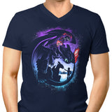Dragons and Tees - Men's V-Neck