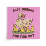 Duck Around - Canvas Print