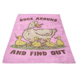 Duck Around - Fleece Blanket