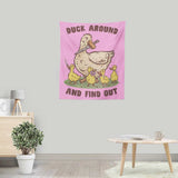 Duck Around - Wall Tapestry