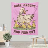 Duck Around - Wall Tapestry