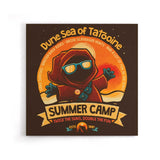 Dune Sea Summer Camp - Canvas Print