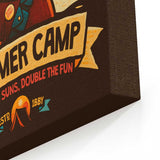 Dune Sea Summer Camp - Canvas Print