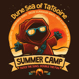 Dune Sea Summer Camp - Throw Pillow