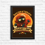 Dune Sea Summer Camp - Posters & Prints