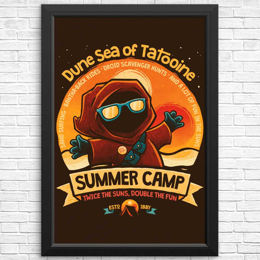 Dune Sea Summer Camp - Posters & Prints
