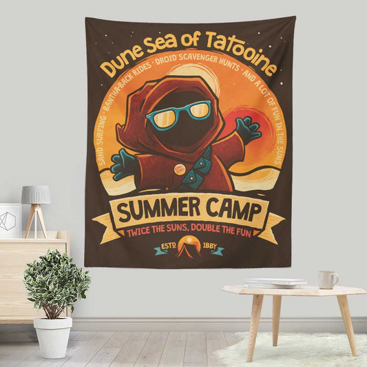 Dune Sea Summer Camp - Wall Tapestry