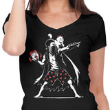 Dungeon Crawler Graffiti - Women's V-Neck