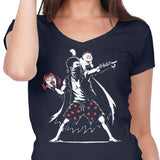 Dungeon Crawler Graffiti - Women's V-Neck