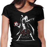 Dungeon Crawler Graffiti - Women's V-Neck