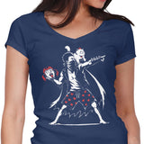Dungeon Crawler Graffiti - Women's V-Neck