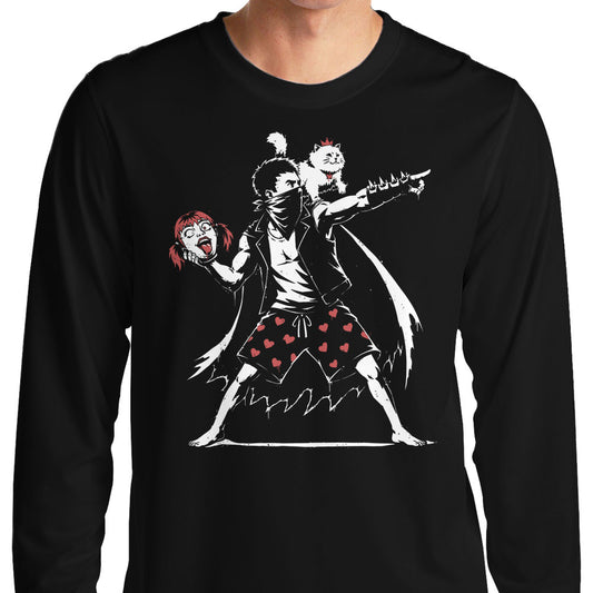 Dungeon Crawler Graffiti - Long Sleeve T-Shirt