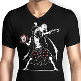 Dungeon Crawler Graffiti - Men's V-Neck