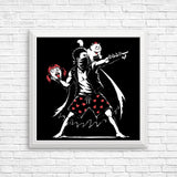 Dungeon Crawler Graffiti - Posters & Prints