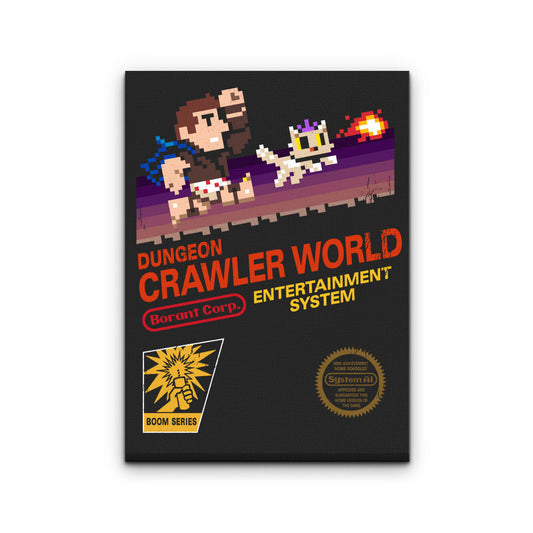 Dungeon Crawler World - Canvas Print