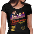 Dungeon Crawler World - Women's V-Neck