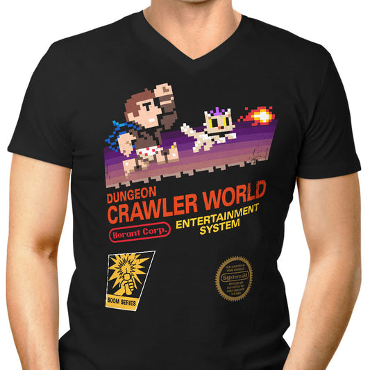 Dungeon Crawler World - Men's V-Neck