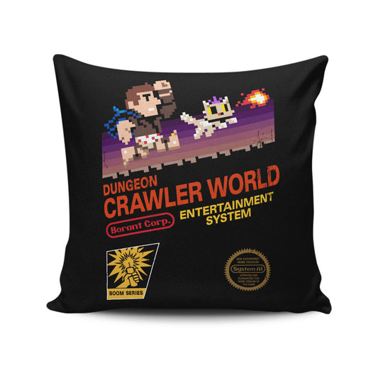 Dungeon Crawler World - Throw Pillow