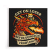 Dungeon Crawling Dragon - Canvas Print