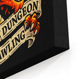 Dungeon Crawling Dragon - Canvas Print