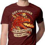 Dungeon Crawling Dragon - Men's Apparel