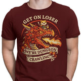 Dungeon Crawling Dragon - Men's Apparel