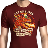 Dungeon Crawling Dragon - Men's Apparel