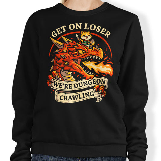Dungeon Crawling Dragon - Sweatshirt