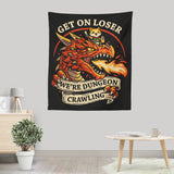 Dungeon Crawling Dragon - Wall Tapestry
