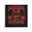 Dungeons and Deadlifts - Canvas Print