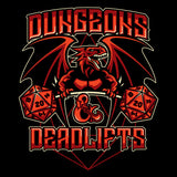 Dungeons and Deadlifts - Mousepad
