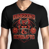 Dungeons and Deadlifts - Men's V-Neck