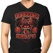 Dungeons and Deadlifts - Men's V-Neck